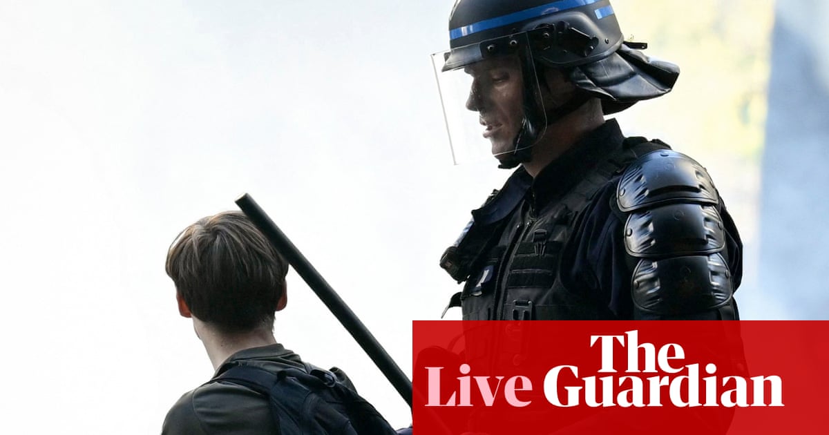 French high schools brace for larger protests as prime minister urges peaceful rallies