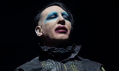 Marilyn Manson performing in 2019.