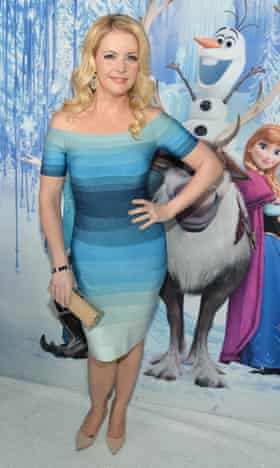 Melissa Joan Hart at the world premiere of Frozen.