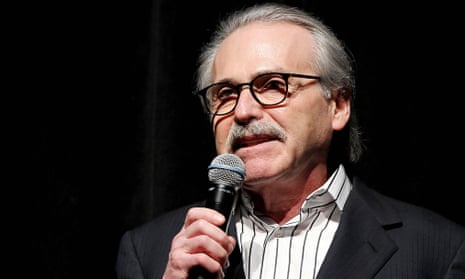 David Pecker at the Shape &amp; Men’s Fitness Super Bowl Party in New York. 