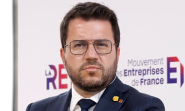 Catalan regional president Pere Aragonès