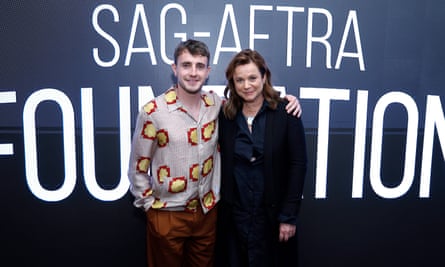 Paul Mescal and Emily Watson attend SAG-AFTRA Foundation’s God’s Creatures screening.