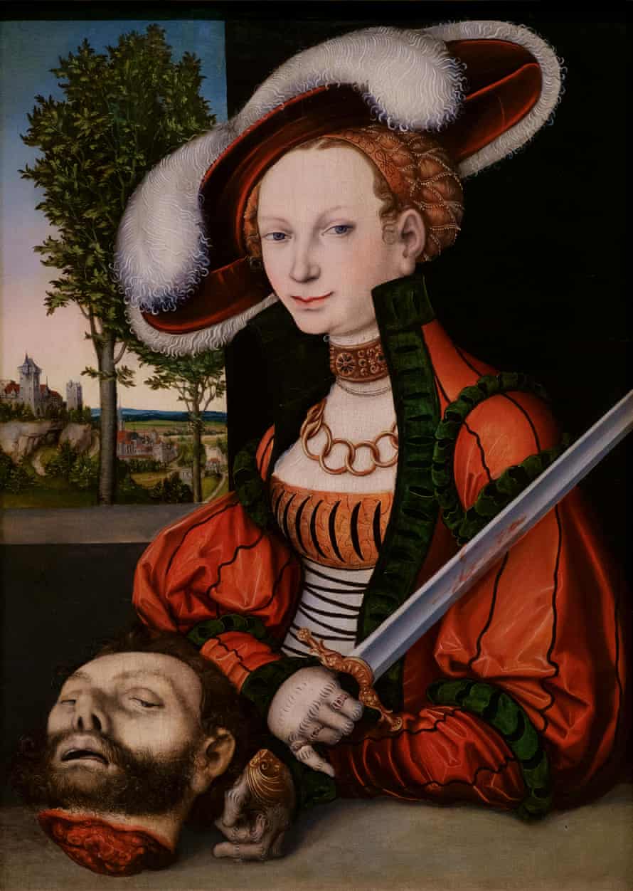 Judith With the Head of Holofernes by Lucas Cranach
