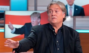 Steve Bannon on Good Morning Britain earlier this month.