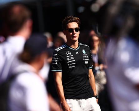 George Russell is currently fourth in the drivers’ championship standings, behind Oscar Piastri, Lando Norris and Max Verstappen.