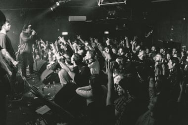‘Everything’s covered in cobwebs and dust’ ... a crowd at The Joiners, Southampton.