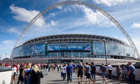 Wembley Stadium reopened in 2007 after being rebuilt at a cost of around £830m.