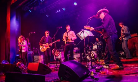 The Brian Jonestown Massacre on stage