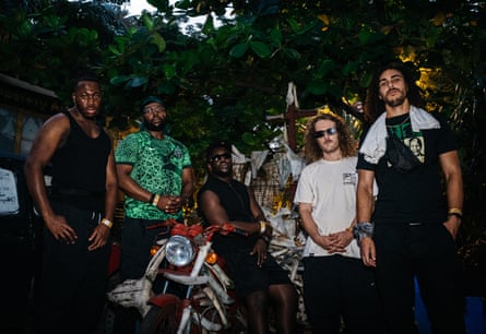 Ezra Collective in Lagos, October 2023.