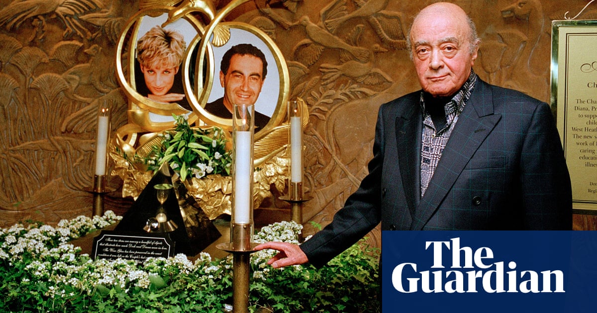 Mohamed Al Fayed, former Harrods and Fulham FC owner, dies aged 94 - The Guardian
