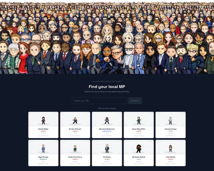 Gotta catch an MP! Players ‘debate’ UK politicians in Pokémon-style game