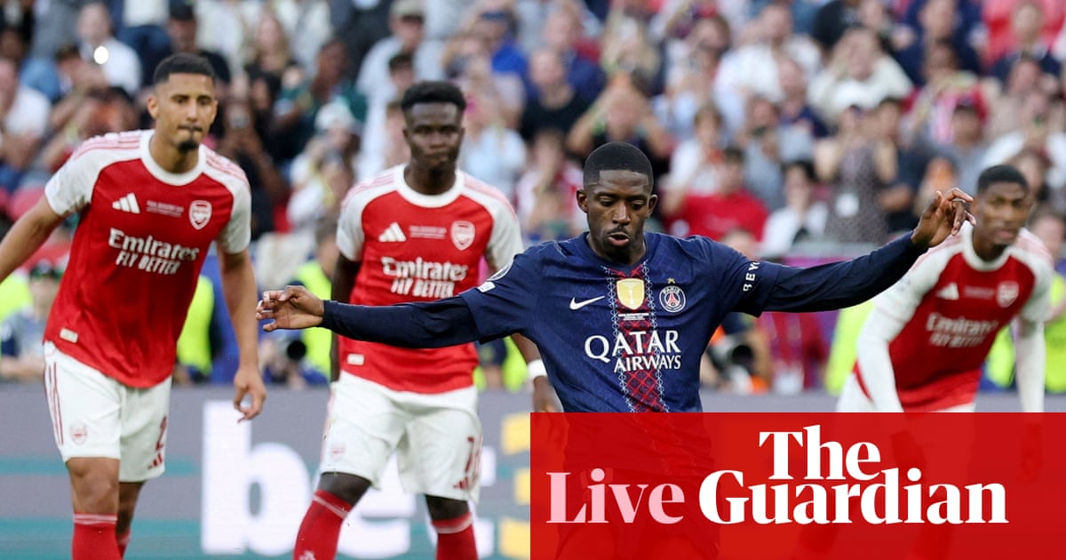 Paris Saint-Germain v Arsenal: Champions League final – live