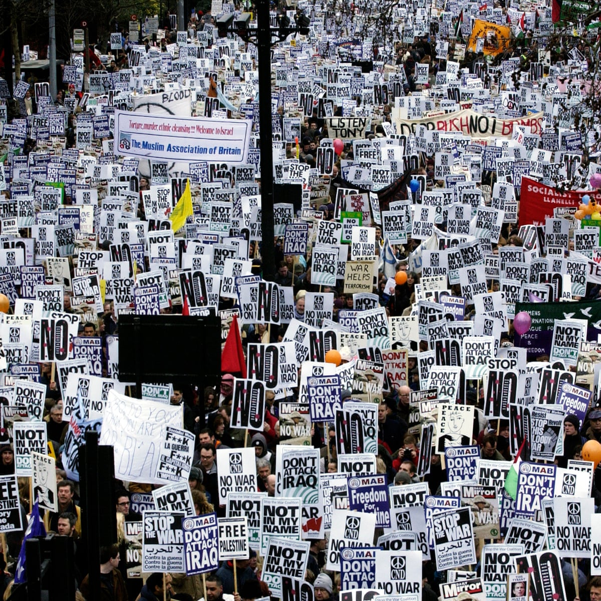 A beautiful outpouring of rage': did Britain's biggest ever protest change the world? | Politics past | The Guardian