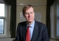 Stephen Timms MP photographed in his office at Portcullis House.