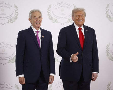 Tony Blair and Donald Trump