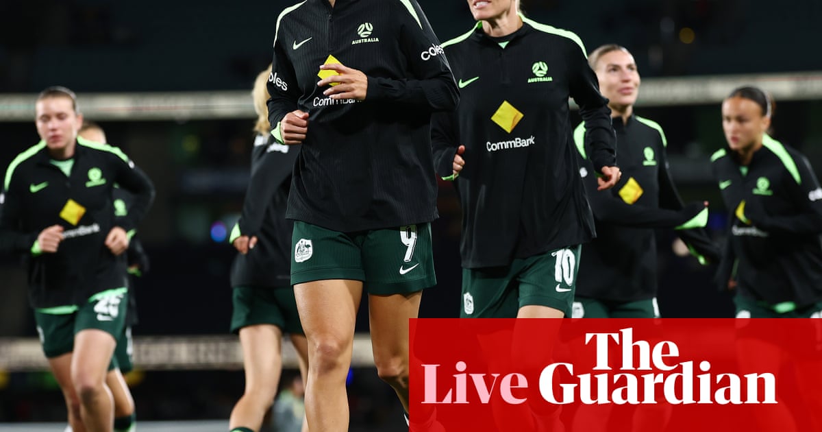 Australia v Argentina: international women's football friendly  live