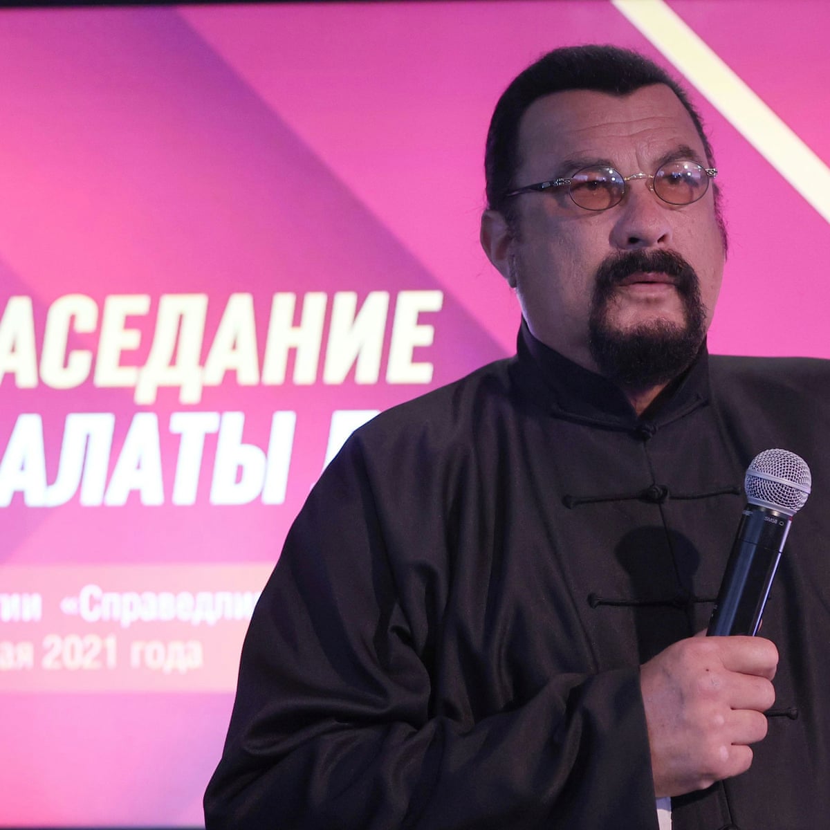 Hollywood Actor Steven Seagal Joins Pro Kremlin Party Steven Seagal The Guardian Hollywood Actor Steven Seagal Joins Pro Kremlin Party Steven Seagal The Guardian