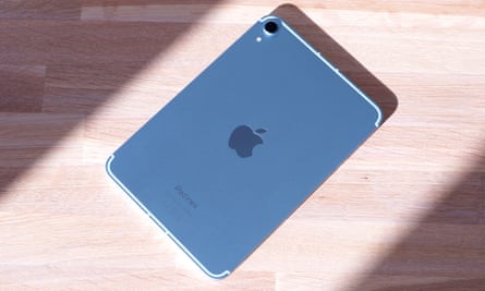 The back of the iPad mini A17 Pro.