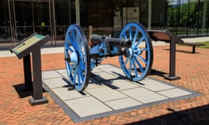 Old artillery at Monmouth Battlefield Park