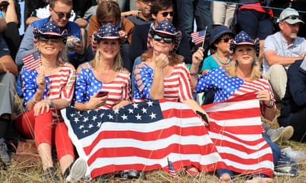 Fans of Team USA travelled to France for the Ryder Cup in 2018.