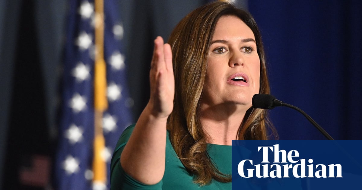 Sarah Huckabee Sanders to give Republican State of the Union response