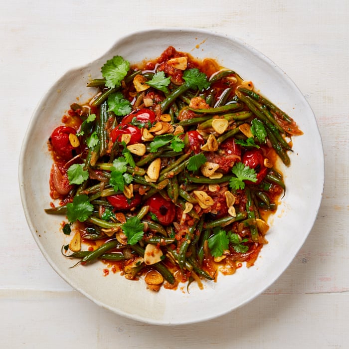 green beans with orange mustard dressing ottolenghi Ottolenghi's Green Bean Salad