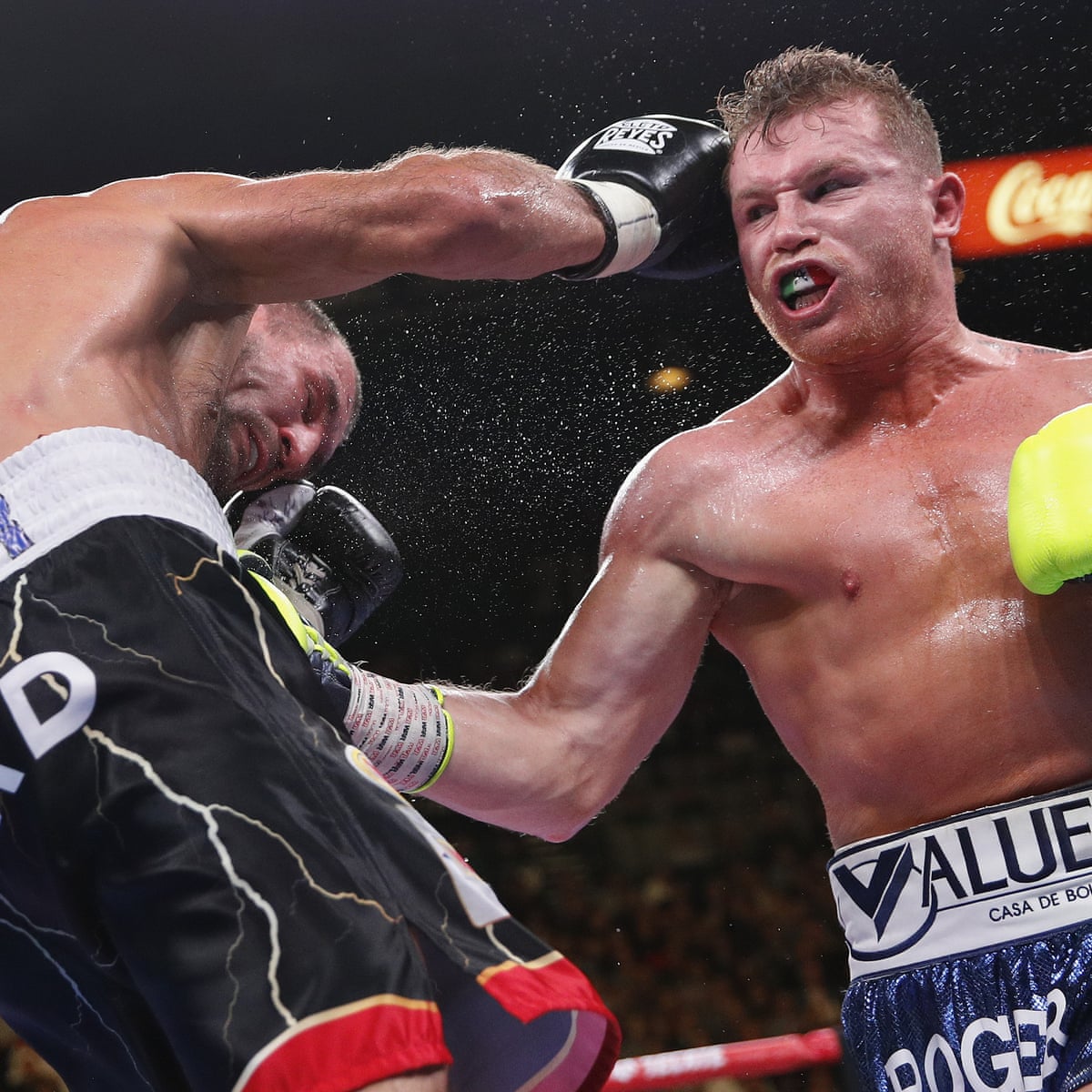 Canelo Alvarez Flattens Sergey Kovalev In 11th To Become Four