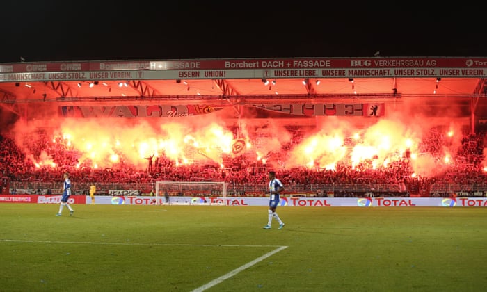 Sebastian Polter roars into spotlight in Union Berlin's derby ...