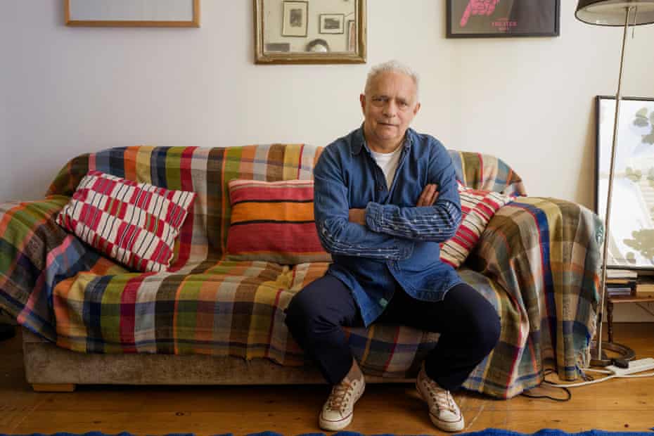 ‘Why is it we are so good at protests but we can’t organise a substantial leftwing political party? … the writer at his home.