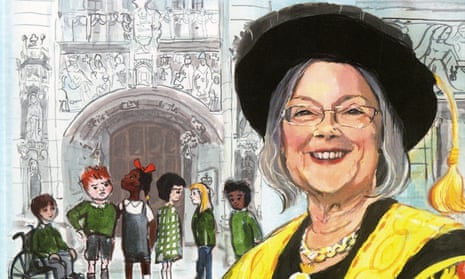 Lady Hale on the front cover of the book