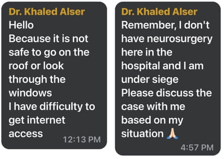 Messages from the docters