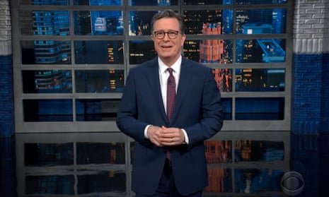 Stephen Colbert on Tuesday’s primaries: the GOP is ‘choosing its direction for 2022’.