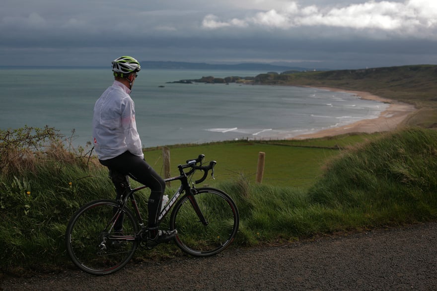 Andy Pietrasik on the Causeway Coastal Route.