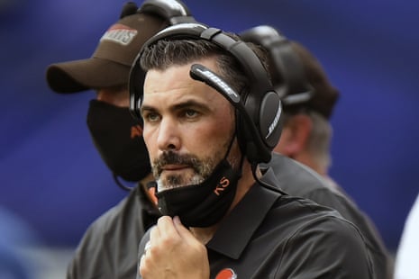 Kevin Stefanski named Atlanta Falcons coach after being cut loose by Browns | Atlanta Falcons | The Guardian