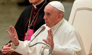 Pope Francis addresses Vatican employees