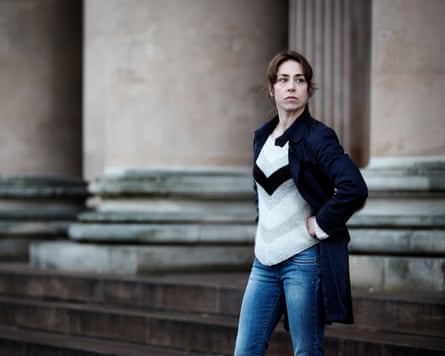 Sofie Grabol as Sarah Lund in TV show The Killing series three.