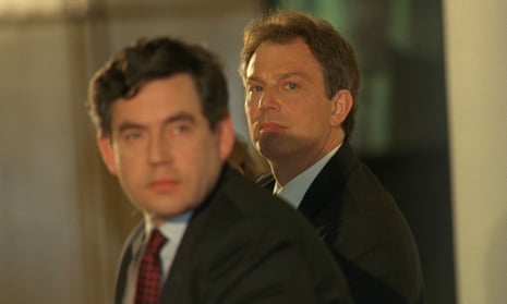 Gordon Brown, left, and Tony Blair during the 1997 election campaign.