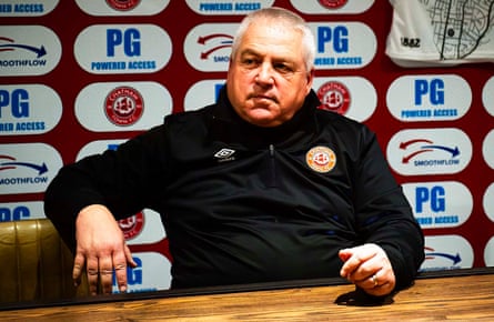 Keith Boanas, the Chatham manager