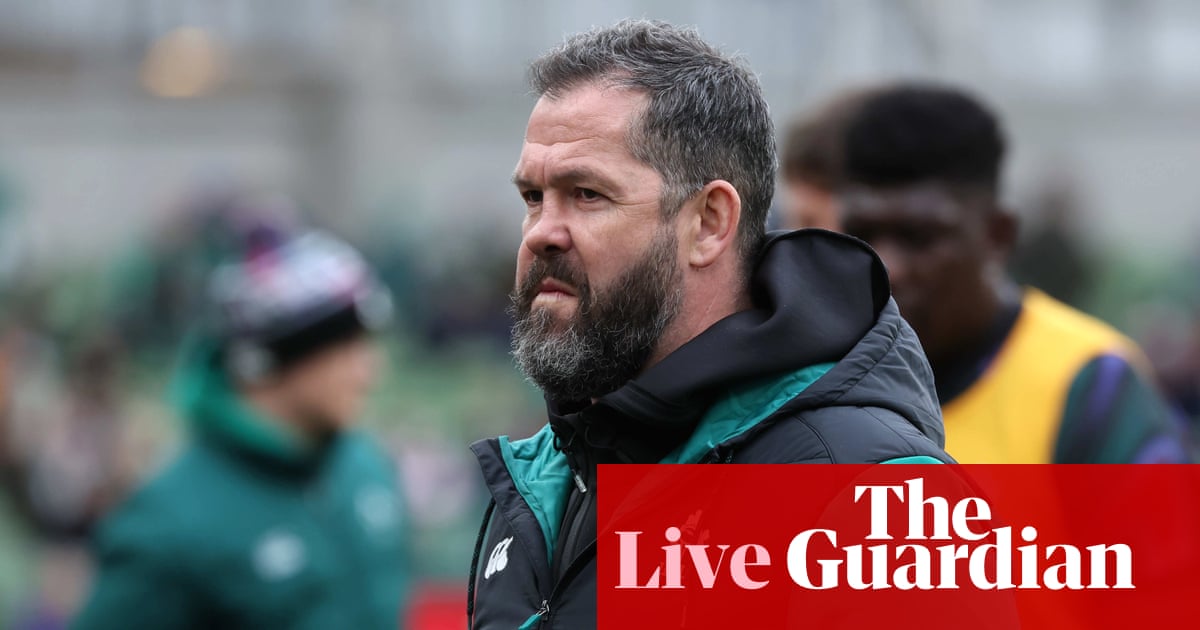 Ireland v Wales: Six Nations rugby union live