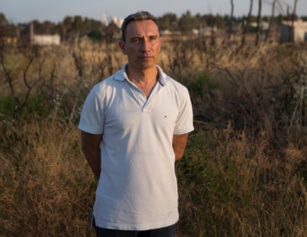 Alexis Andronopoulos, who rescued people from the fires in Greece in July 2018