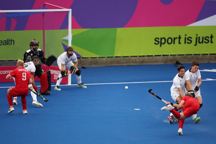 Gareth Furlong of Wales scores their third goal against Canada.