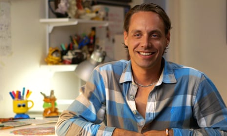 Matt Furie, pictured while filming Feels Good Man