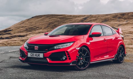 Red menace: the new Honda Civic Type R – a family hatch wearing its favourite superhero costume