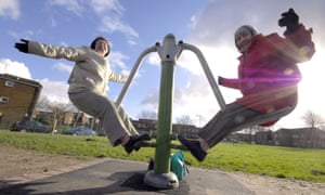 The ‘Older People’s Play Area’ in Dam Head Estate in Blackley