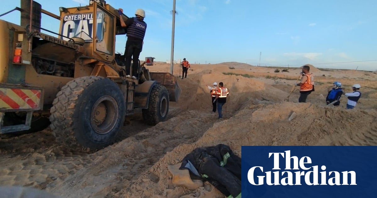Autopsies of rescue workers killed in Gaza show gunshots to head and torso'