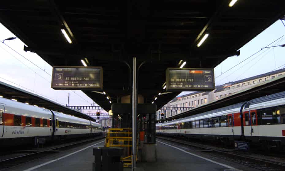 Geneva rail station