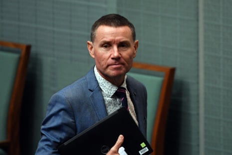 Andrew Laming in parliament in 2021