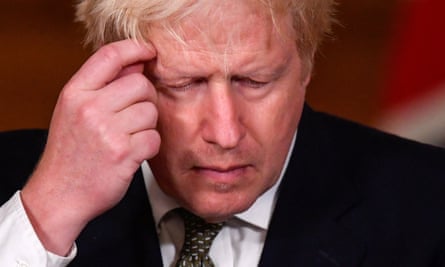 The Covid Mugger Is Back But This Time Boris Johnson Isn T Even Wrestling It Boris Johnson The Guardian