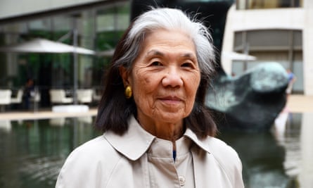 Madeleine Sugimoto photographed at the Lincoln Center in New York.