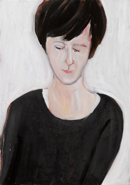 Chantal Joffe’s portrait of Olivia Laing.